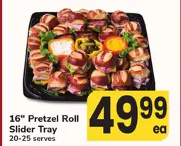 ACME 16 Pretzel Roll Slider Tray offer