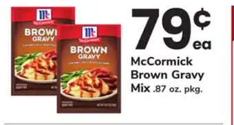 ACME McCormick Brown Gravy Mix offer