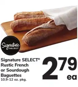 ACME Signature SELECT Rustic French or Sourdough Baguettes offer