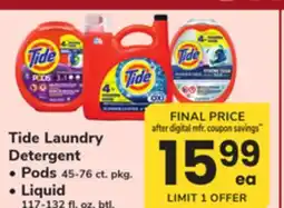ACME Tide Laundry Detergent offer