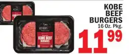 Bravo Supermarkets AUTHENTICITY PROVISIONS KOBE BEEF BURGERS offer
