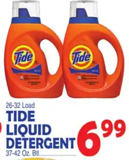 Bravo Supermarkets TIDE LIQUID DETERGENT offer