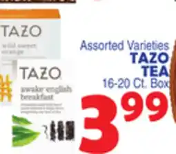 Bravo Supermarkets TAZO TEA offer