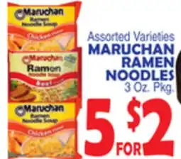 Bravo Supermarkets MARUCHAN RAMEN NOODLES offer