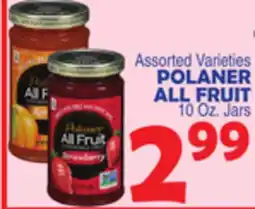 Bravo Supermarkets POLANER ALL FRUIT offer