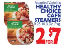 Bravo Supermarkets HEALTHY CHOICE CAFE STEAMERS offer