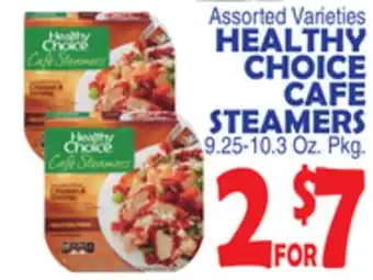 Bravo Supermarkets HEALTHY CHOICE CAFE STEAMERS offer