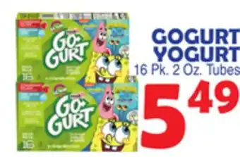 Bravo Supermarkets GOGURT YOGURT offer