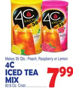 Bravo Supermarkets 4C ICED TEA MIX offer