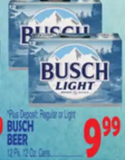Bravo Supermarkets BUSCH BEER offer
