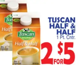 Bravo Supermarkets TUSCAN HALF & HALF offer