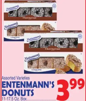 Bravo Supermarkets ENTENMANN'S DONUTS offer