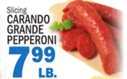 Bravo Supermarkets CARANDO GRANDE PEPPERONI offer