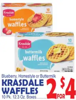 Bravo Supermarkets KRASDALE WAFFLES offer