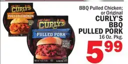 Bravo Supermarkets CURLY'S BBQ PULLED PORK offer