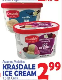 Bravo Supermarkets KRASDALE ICE CREAM offer