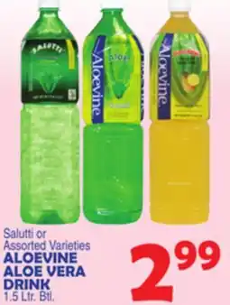 Bravo Supermarkets ALOEVINE ALOE VERA DRINK offer