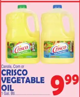 Bravo Supermarkets CRISCO VEGETABLE OIL offer