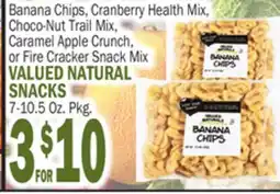Bravo Supermarkets VALUED NATURAL SNACKS offer