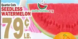 Bravo Supermarkets SEEDLESS WATERMELON offer
