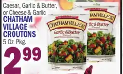 Bravo Supermarkets CHATHAM VILLAGE CROUTONS offer