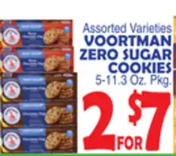 Bravo Supermarkets VOORTMAN ZERO SUGAR COOKIES offer
