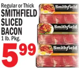 Bravo Supermarkets SMITHFIELD SLICED BACON offer