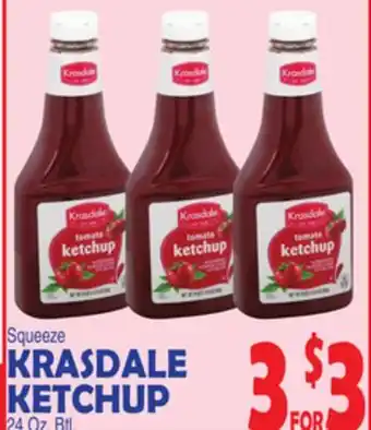Bravo Supermarkets KRASDALE KETCHUP offer