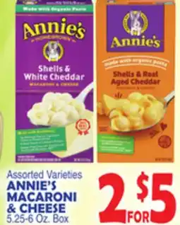Bravo Supermarkets ANNIE'S MACARONI & CHEESE offer