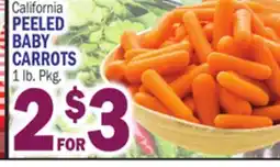Bravo Supermarkets PEELED BABY CARROTS offer