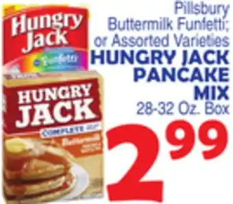 Bravo Supermarkets HUNGRY JACK PANCAKE MIX offer