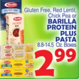 Bravo Supermarkets BARILLA PROTEIN PLUS PASTA offer