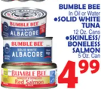 Bravo Supermarkets BUMBLE BEE offer