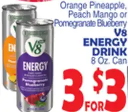Bravo Supermarkets V8 ENERGY DRINK offer