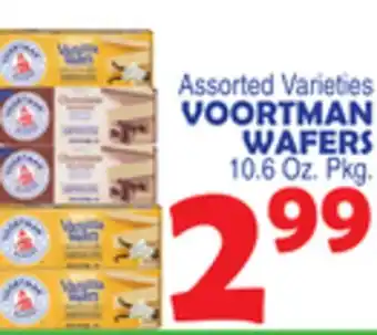 Bravo Supermarkets VOORTMAN WAFERS offer