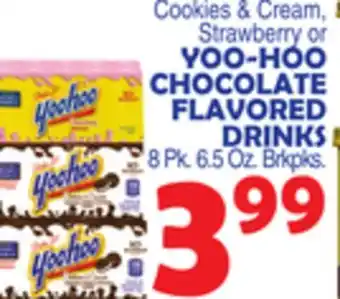 Bravo Supermarkets YOO-HOO CHOCOLATE FLAVORED DRINKS offer