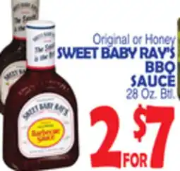 Bravo Supermarkets SWEET BABY RAY'S BBQ SAUCE offer