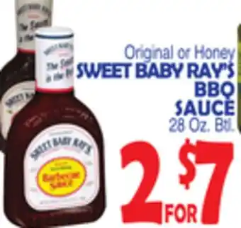 Bravo Supermarkets SWEET BABY RAY'S BBQ SAUCE offer