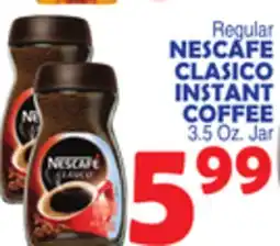 Bravo Supermarkets NESCAFE CLASICO INSTANT COFFEE offer
