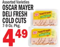 Bravo Supermarkets OSCAR MAYER DELI FRESH COLD CUTS offer