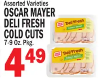 Bravo Supermarkets OSCAR MAYER DELI FRESH COLD CUTS offer