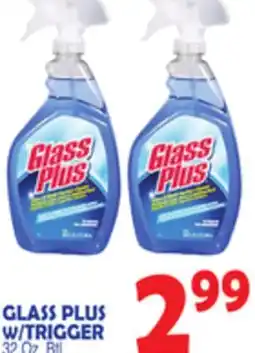 Bravo Supermarkets GLASS PLUS W/TRIGGER offer