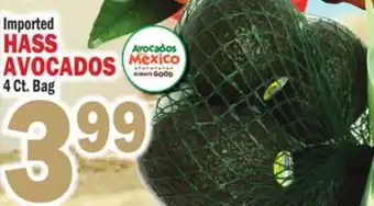 Bravo Supermarkets HASS AVOCADOS offer