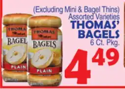 Bravo Supermarkets THOMAS' BAGELS offer