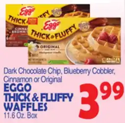 Bravo Supermarkets KELLOGG'S EGGO THICK & FLUFFY WAFFLES offer