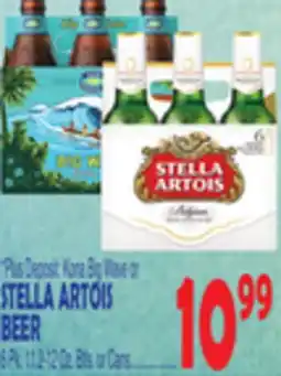 Bravo Supermarkets STELLA ARTOIS BEER offer