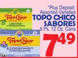 Bravo Supermarkets TOPO CHICO SABORES offer
