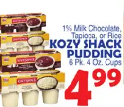 Bravo Supermarkets KOZY SHACK PUDDING offer