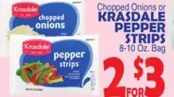 Bravo Supermarkets KRASDALE PEPPER STRIPS offer