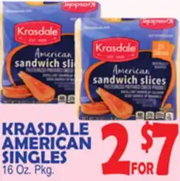 Bravo Supermarkets KRASDALE AMERICAN SINGLES offer